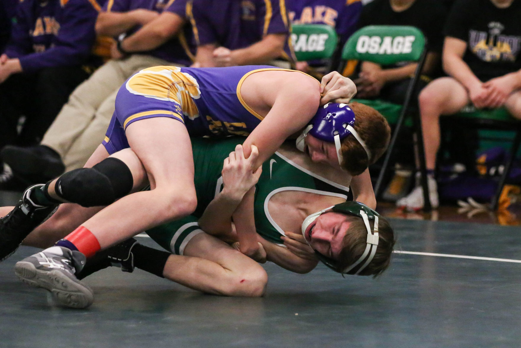 Osage wrestling vs. LM 1